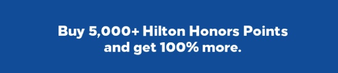 Hilton Honors – promocja punktowa