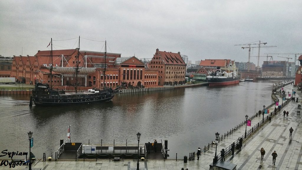 Hilton Gdańsk - widok z okna