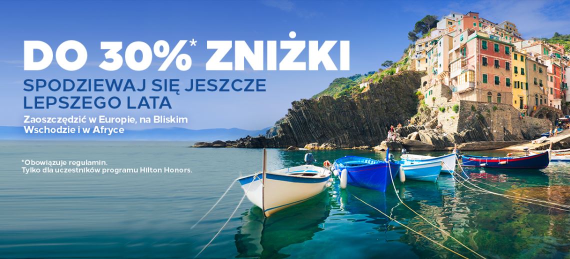Hilton Hotels – letnia wyprzedaż